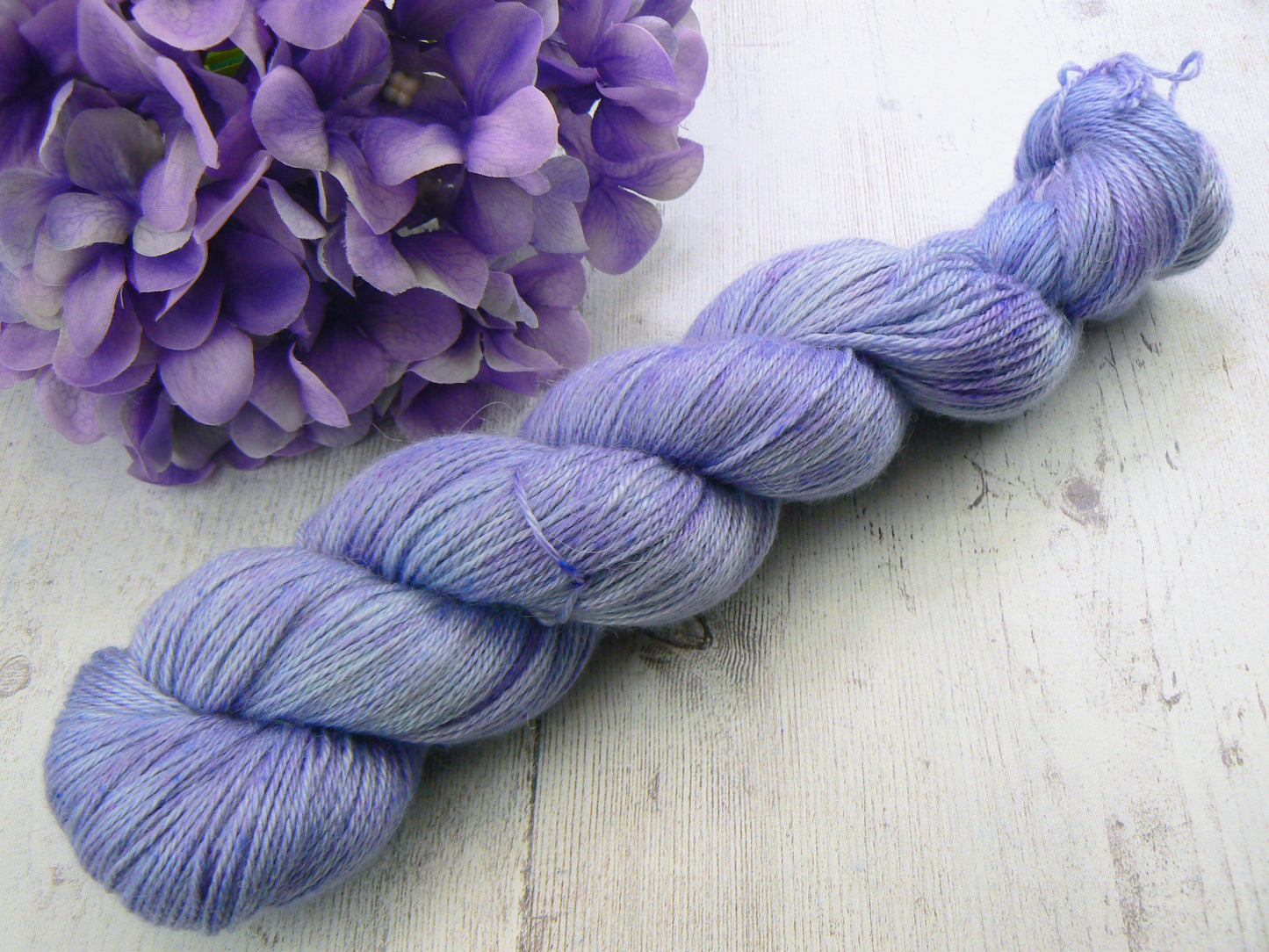 Lilac Shimmer, Baby Alpaca Silk Cashmere 4-ply