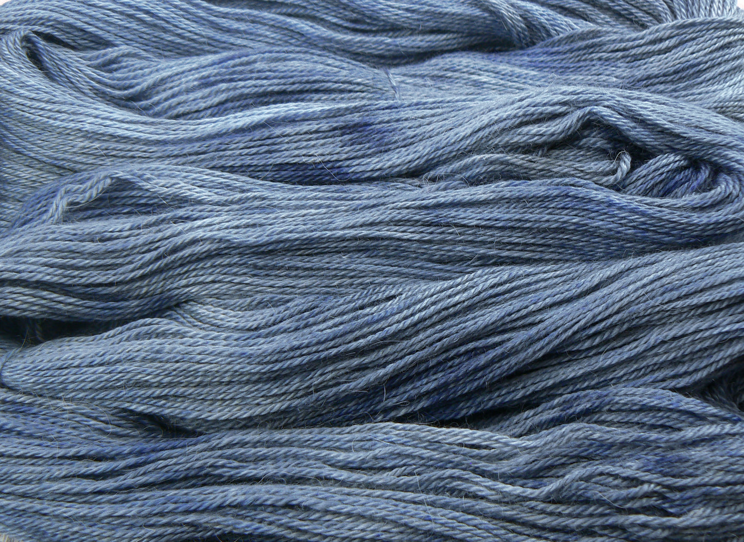 It's a Blue World, Baby Alpaca Silk Cashmere 4-ply