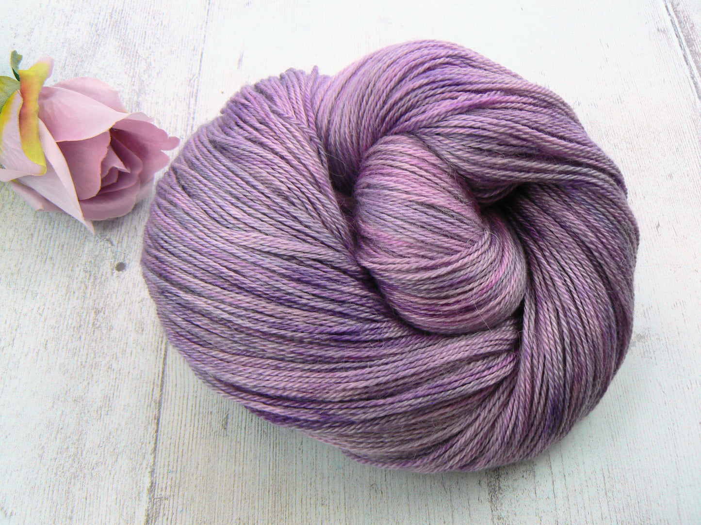 Damson Mist, Baby Alpaca Silk Cashmere 4-ply