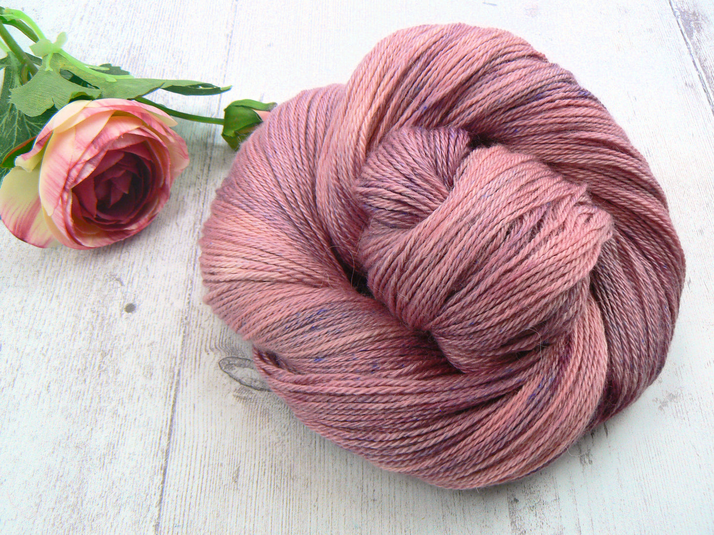 Snake's Head Fritillary, Baby Alpaca Silk 4-ply