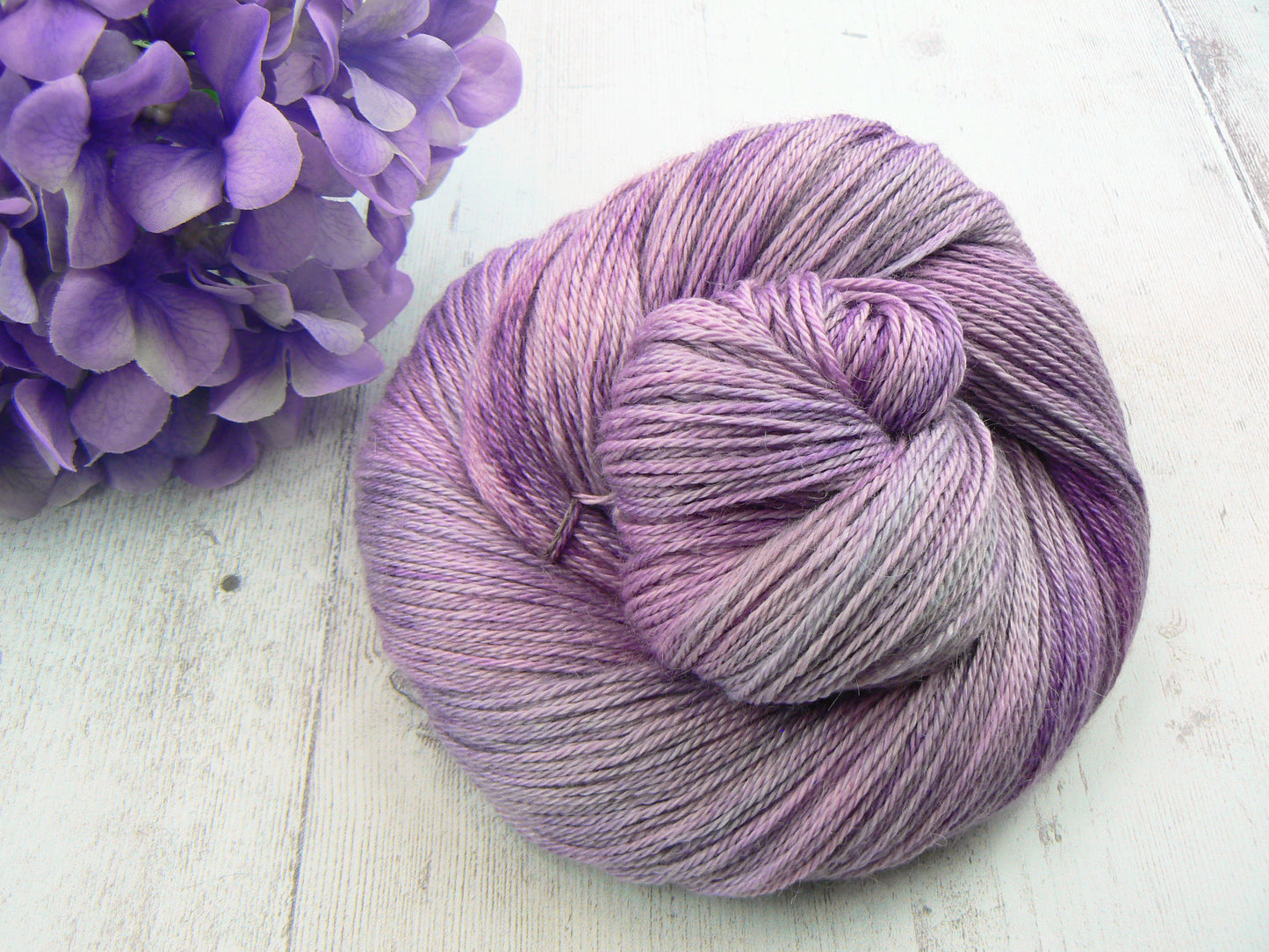 Damson Mist, Baby Alpaca Silk 4-ply