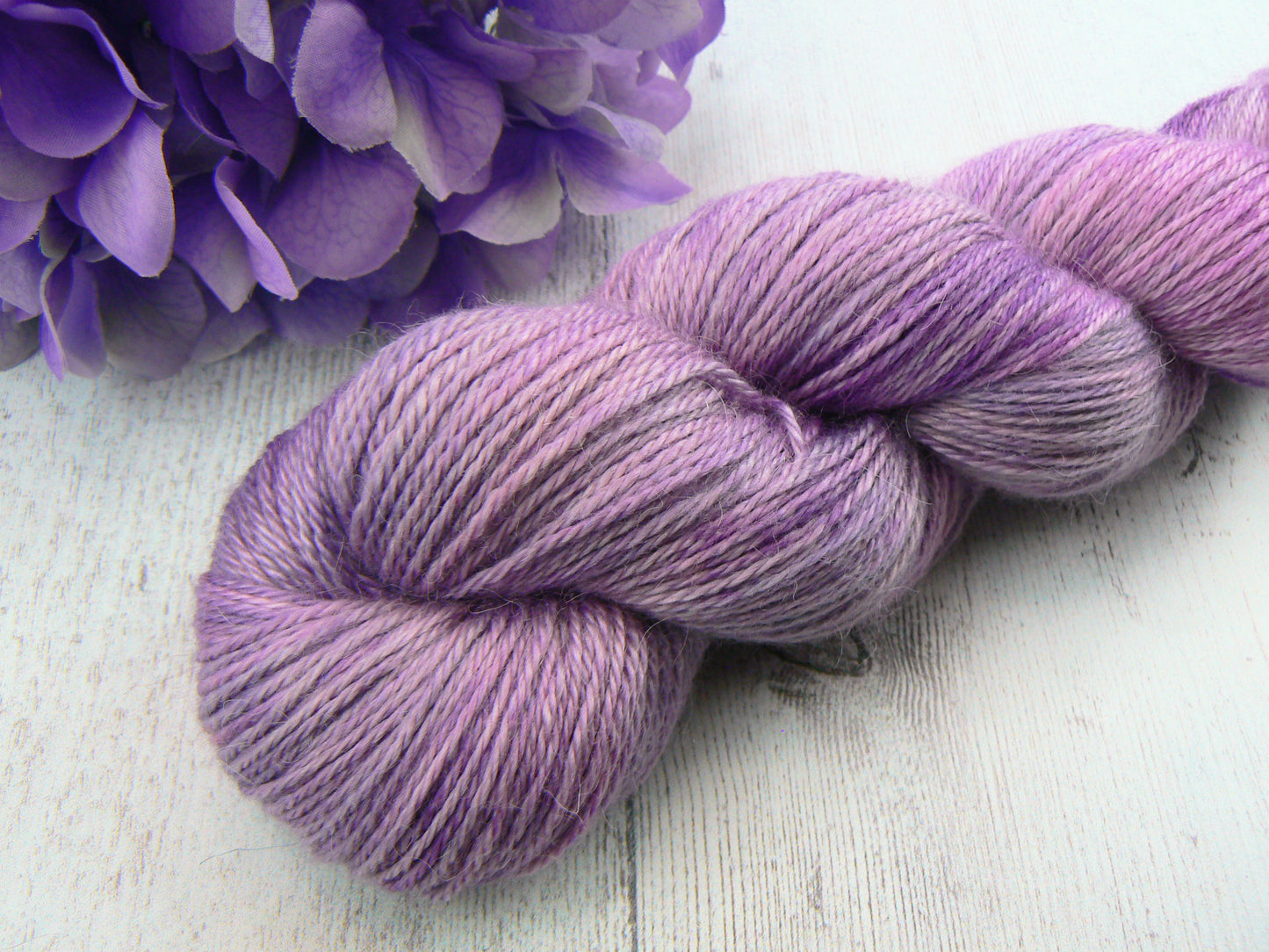 Damson Mist, Baby Alpaca Silk 4-ply