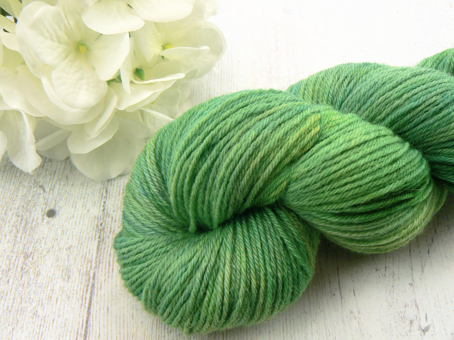 Autumn Green, Falklands Merino 4-ply