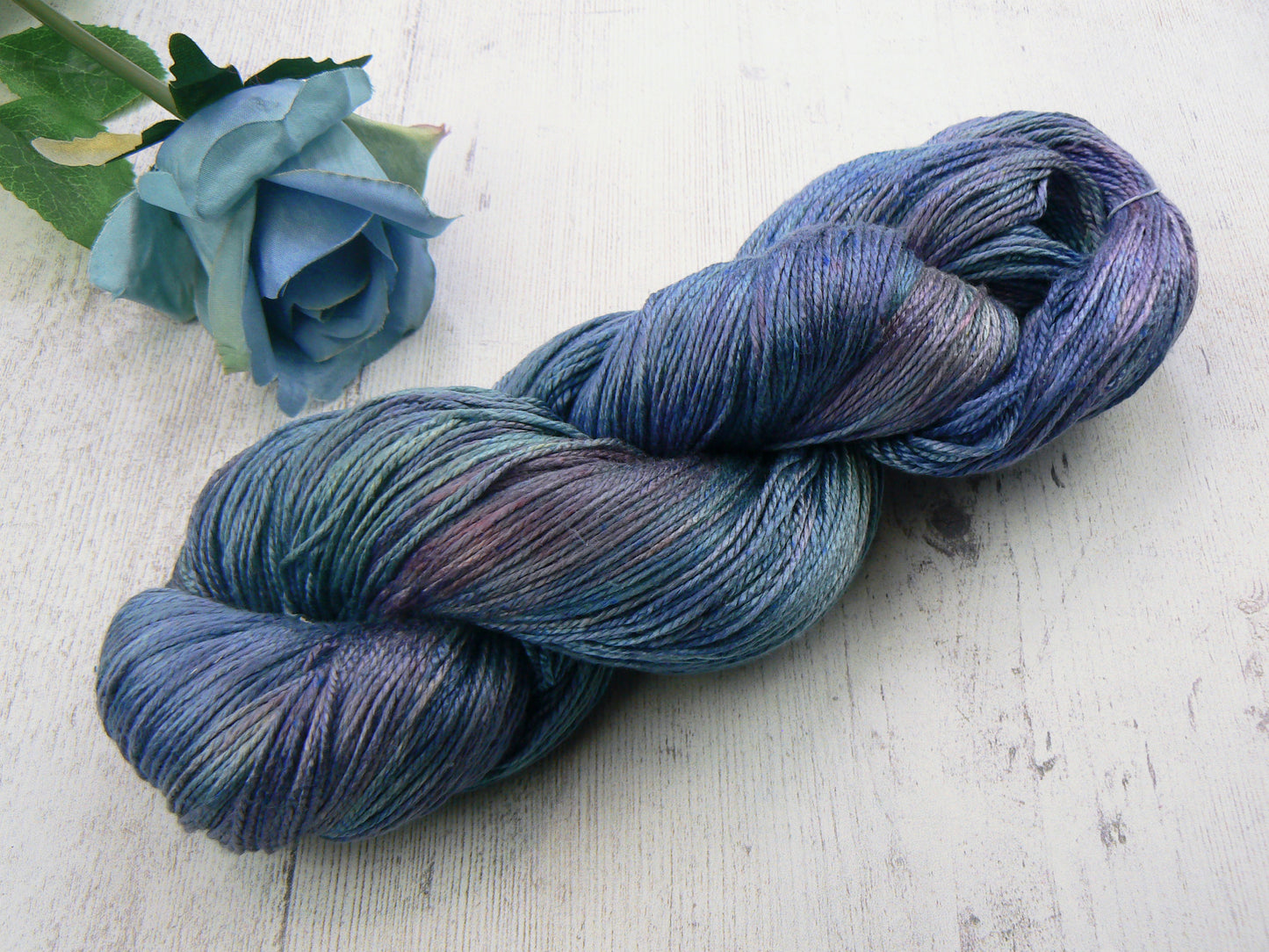 NEW COLOURWAY: Mysteries of the Ocean, Spun Silk 4-ply