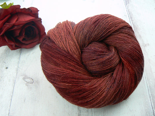 Clover in Shadow, Baby Camel Lace