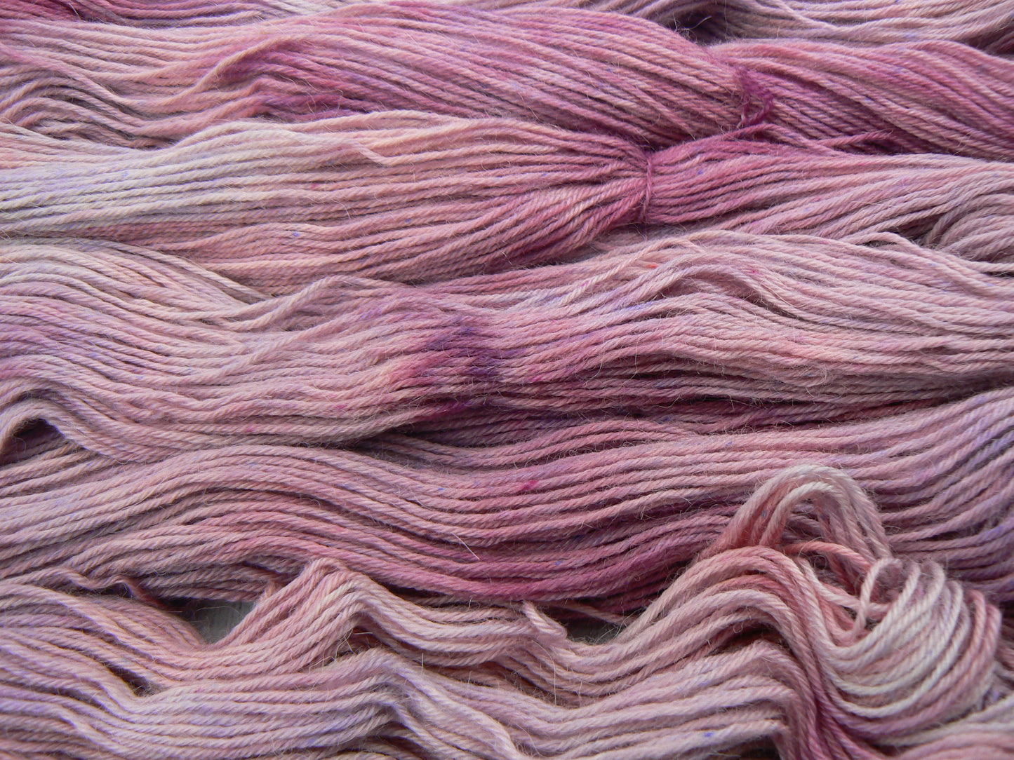 Wine and Roses, Alpaca Blue Faced Leicester 4-ply