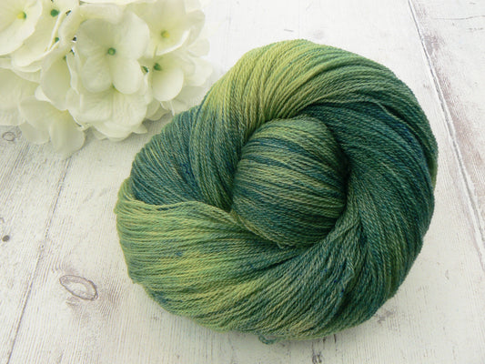 Shady Forest, Merino Silk Cobweb Lace (50:50)