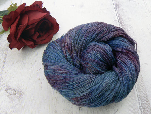 Mysteries of the Ocean, Merino Silk Cobweb Lace (50:50)