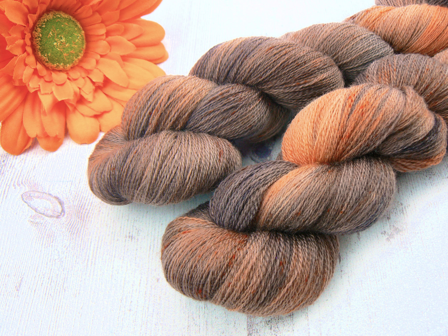 Bitter Chocolate Truffle, Merino Silk Cobweb Lace (50:50)