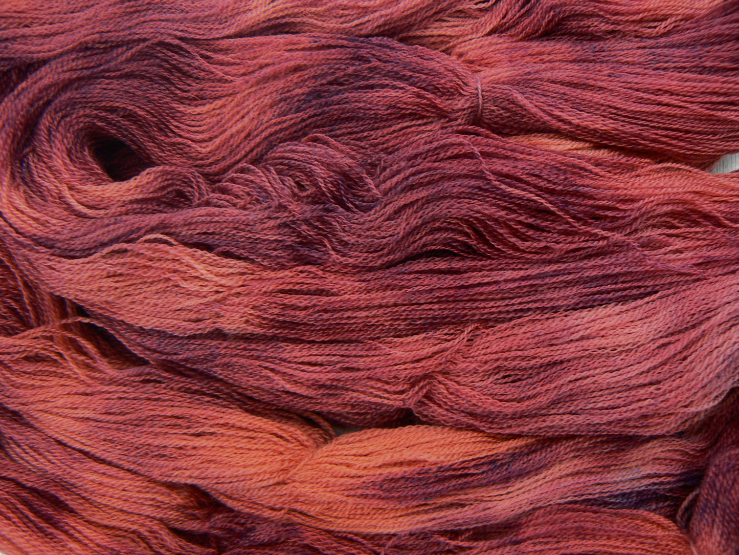 Clover in Shadow, Merino Silk Cobweb Lace (50:50)