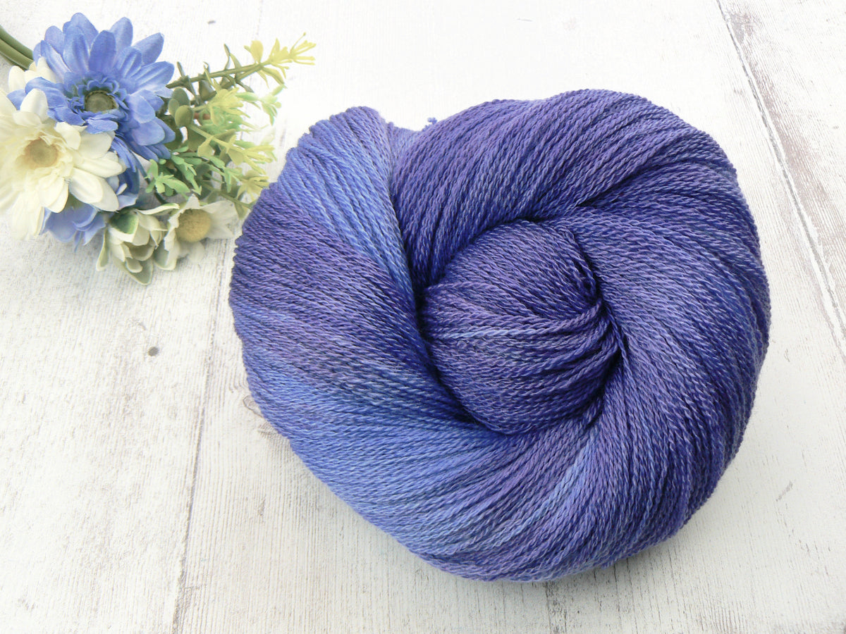 Nicole Crochet Shawl Kit - Silky Merino Lace