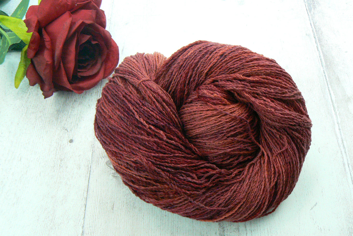 Clover in Shadow, Cashmere Fine 4-ply