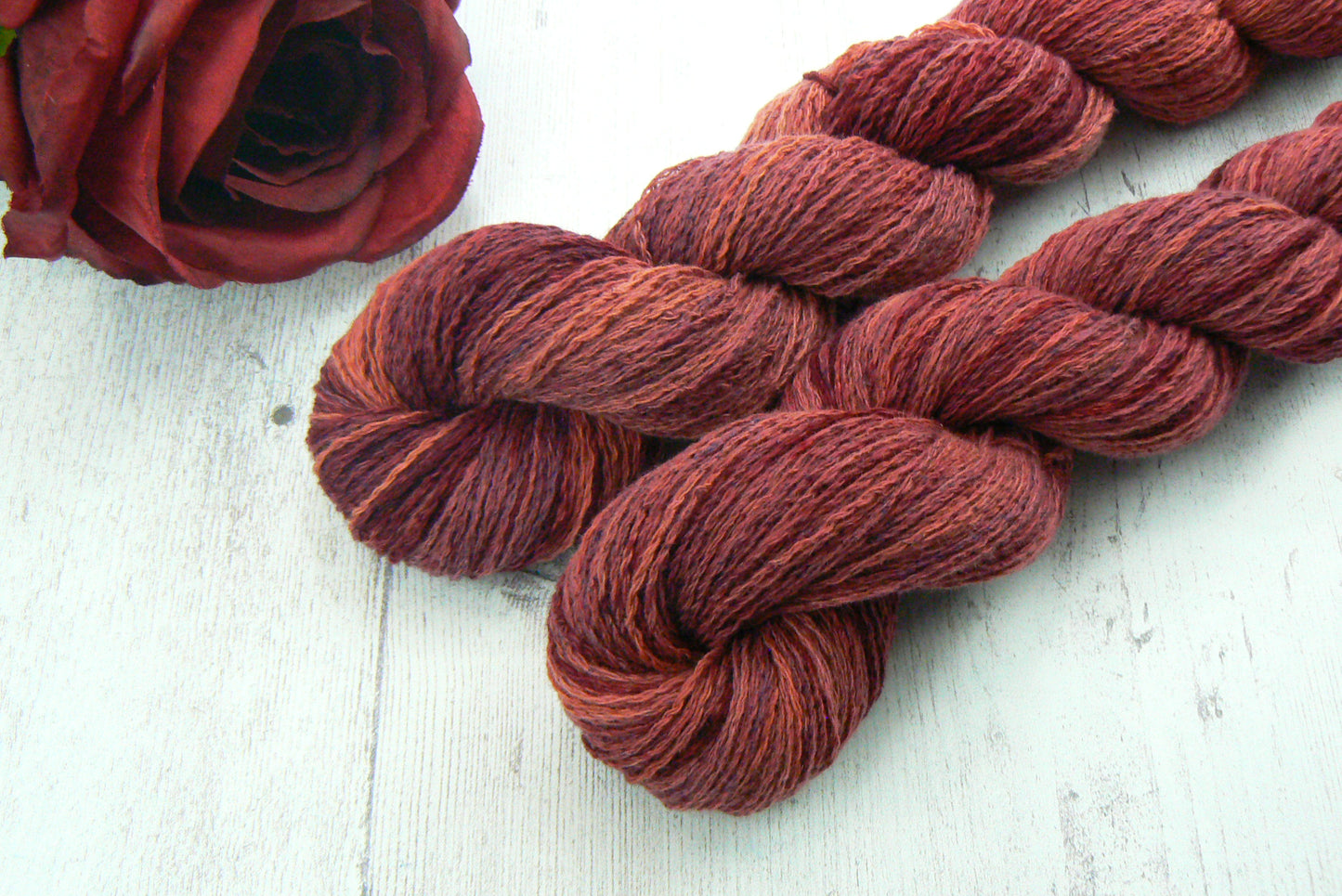 Clover in Shadow, Cashmere Fine 4-ply