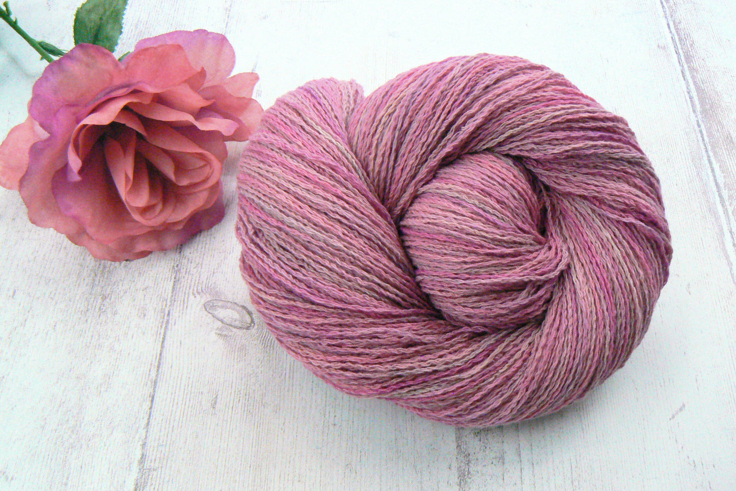 Wine and Roses, Cashmere Fine 4-ply