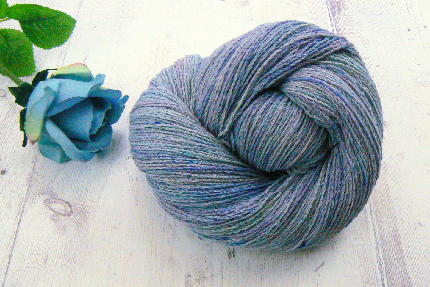 Blue Shimmer, Cashmere Fine 4-ply