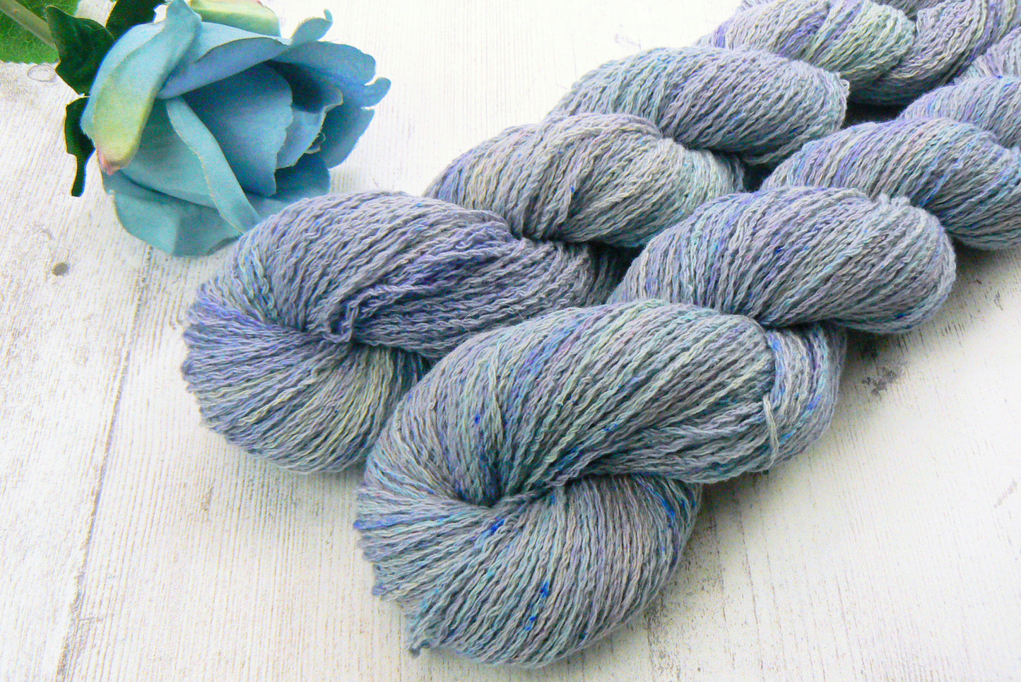 Blue Shimmer, Cashmere Fine 4-ply