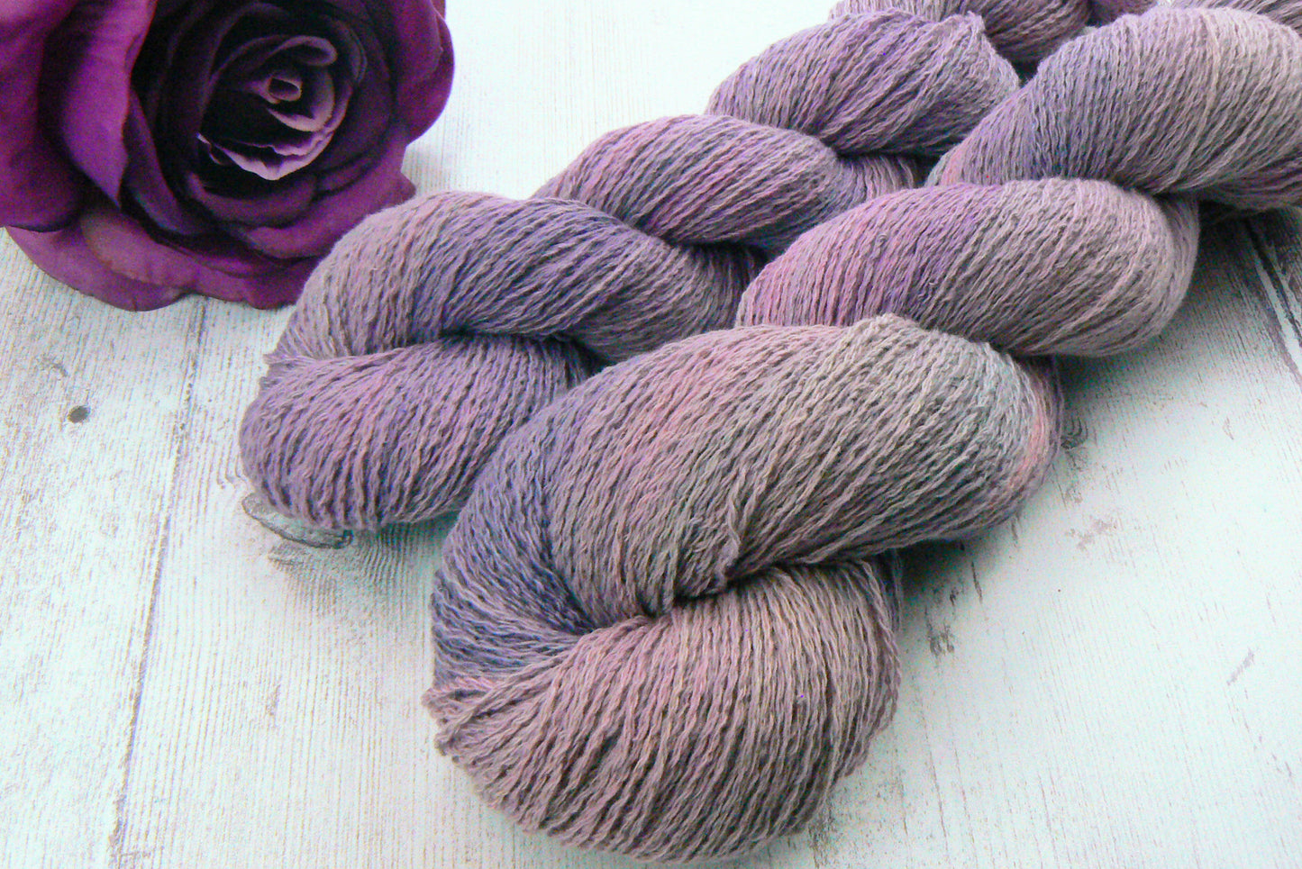 Damson Mist, Cashmere Fine 4-ply
