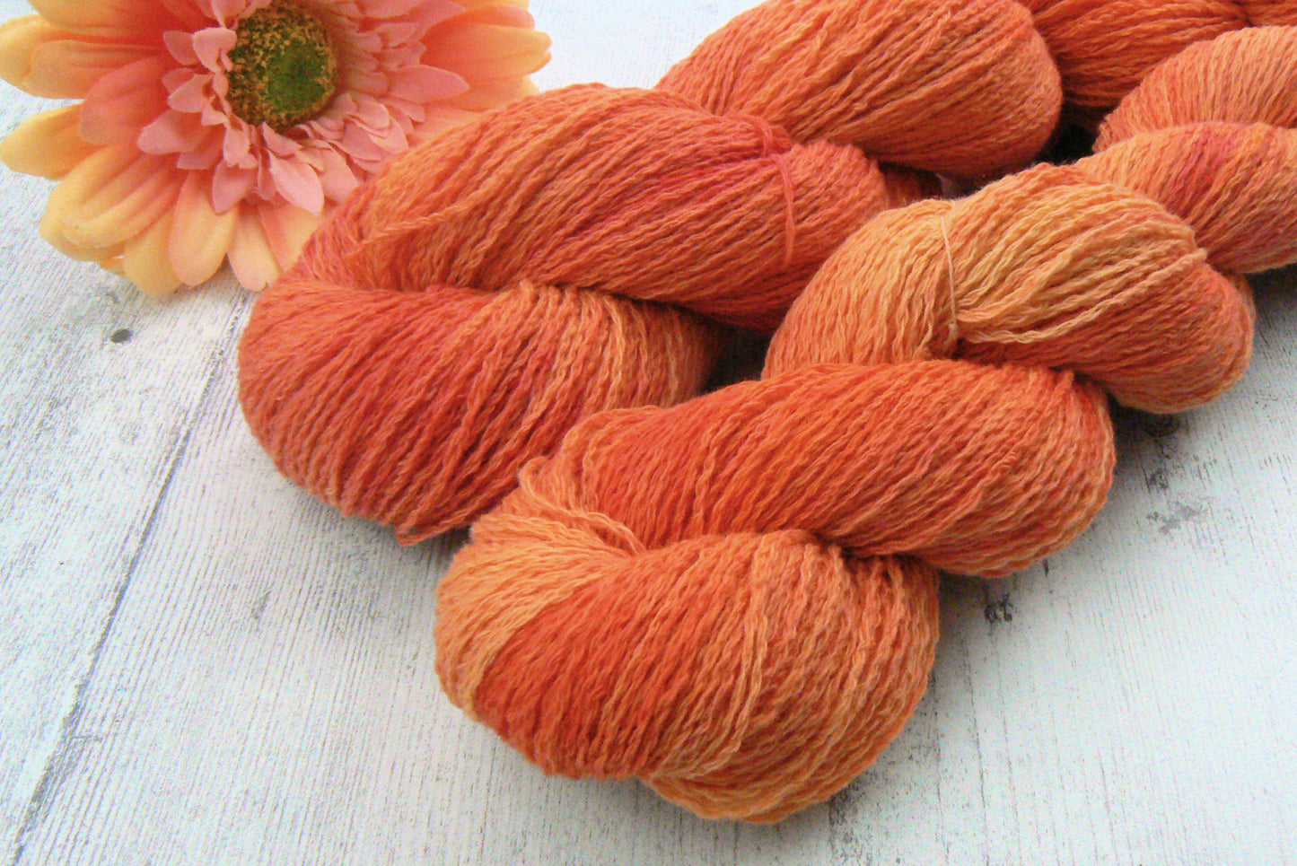 Peach Sorbet, Cashmere Fine 4-ply