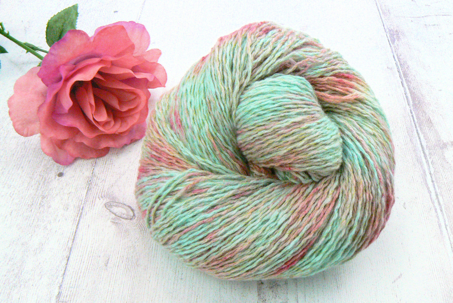 Frosted Petals, Cashmere 4-ply