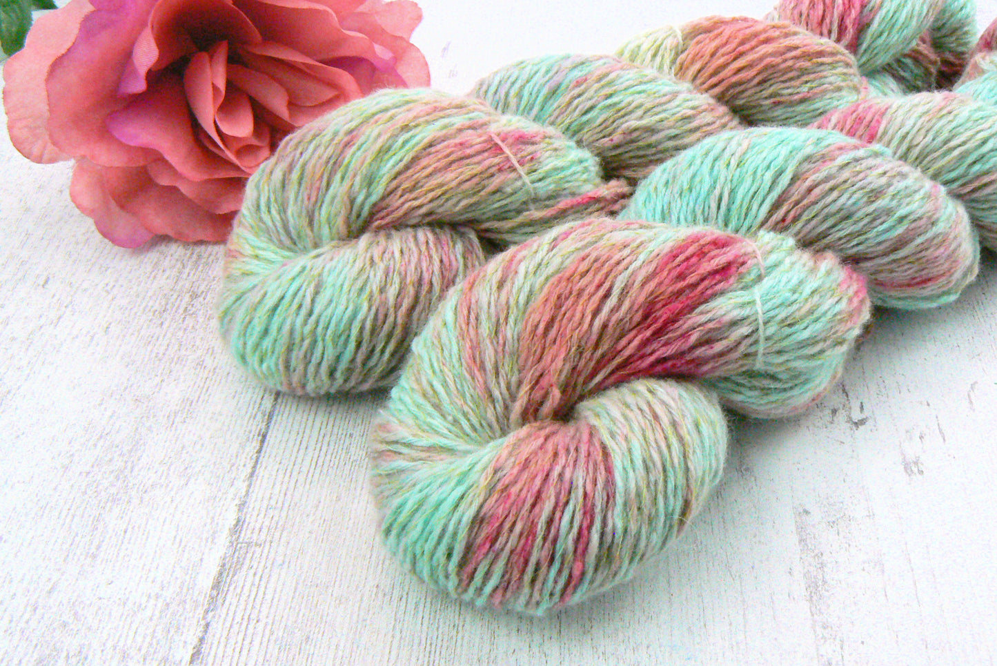 Frosted Petals, Cashmere 4-ply