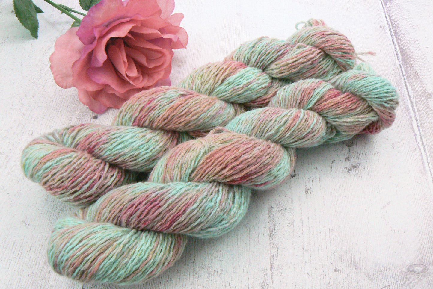 Frosted Petals, Cashmere 4-ply