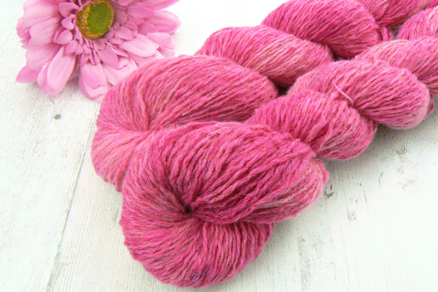 Hot Pink, Cashmere 4-ply