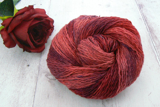 Clover in Shadow, Cashmere 4-ply
