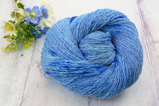 NEW COLOURWAY: Bouncing Bluebells, Cashmere 4-ply