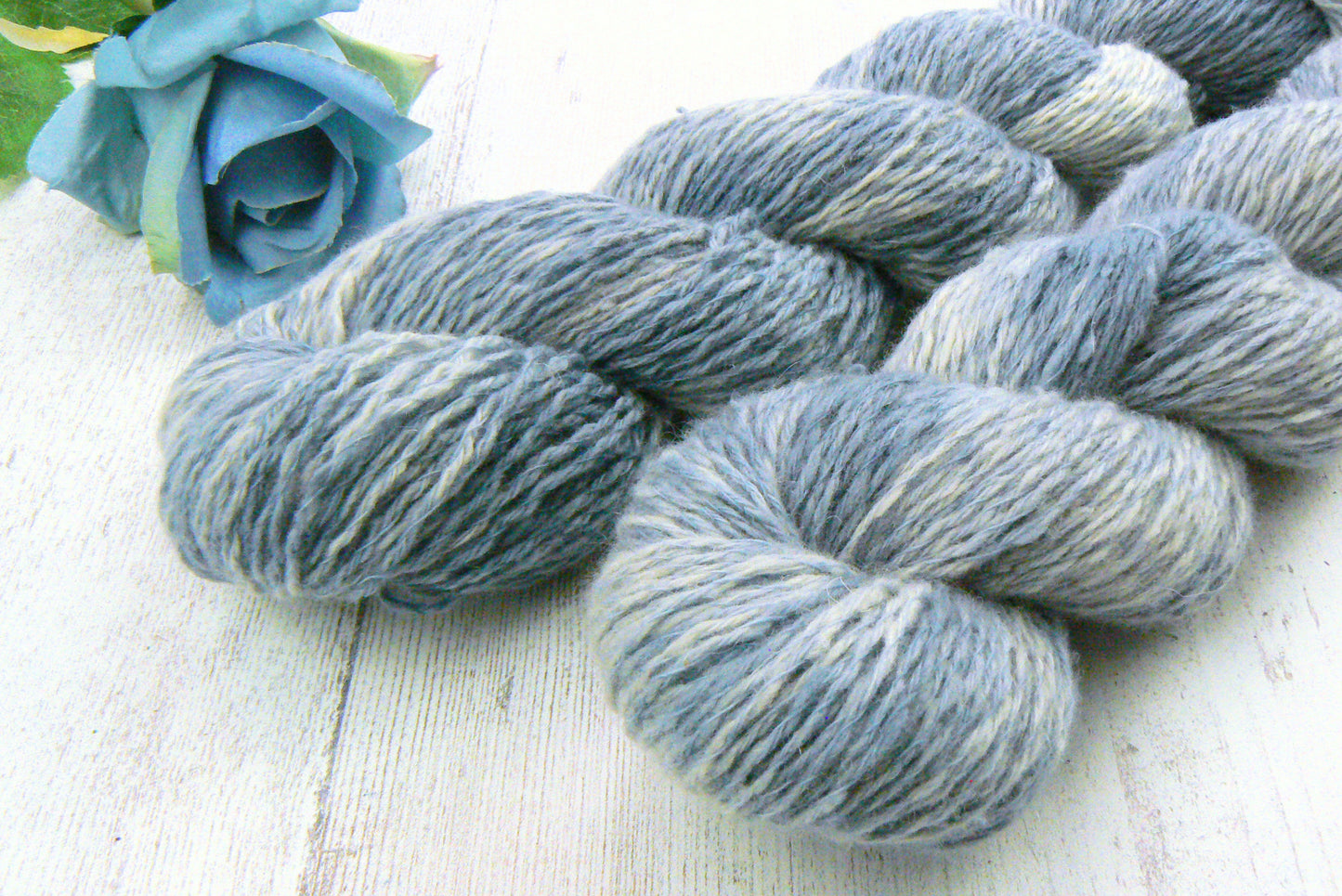 NEW COLOURWAY: Soft Greys, Cashmere 4-ply