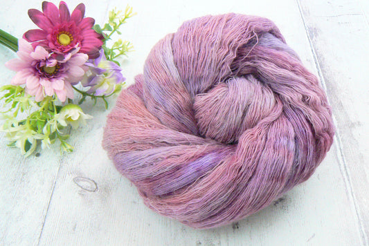Wine and Roses, Shetland Cobweb Lace
