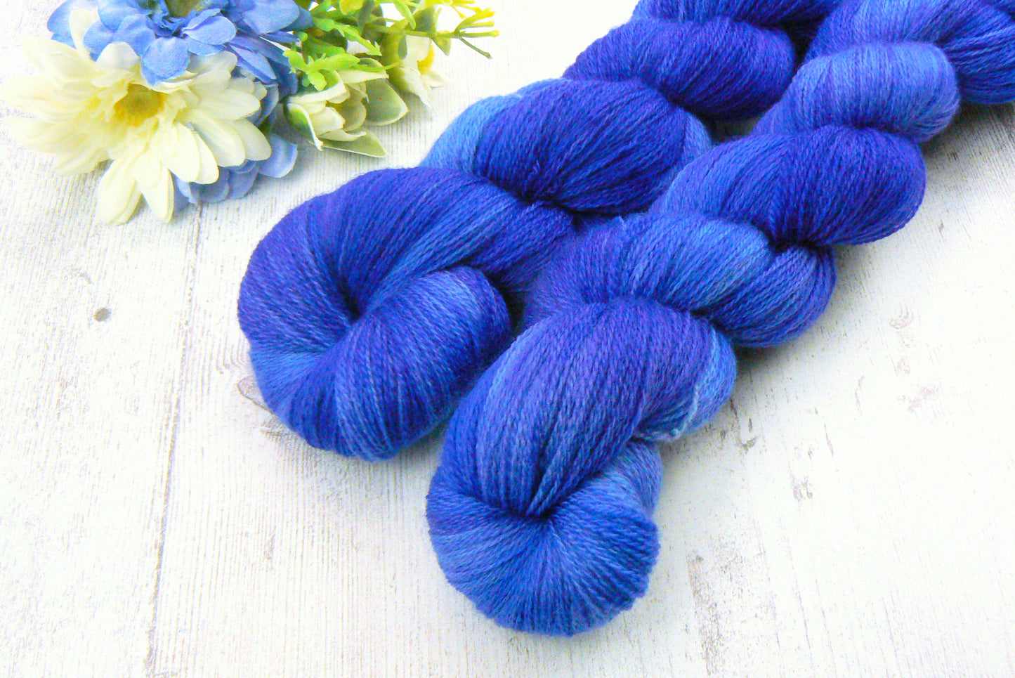 Sapphire Blues, Merino Fine Lace