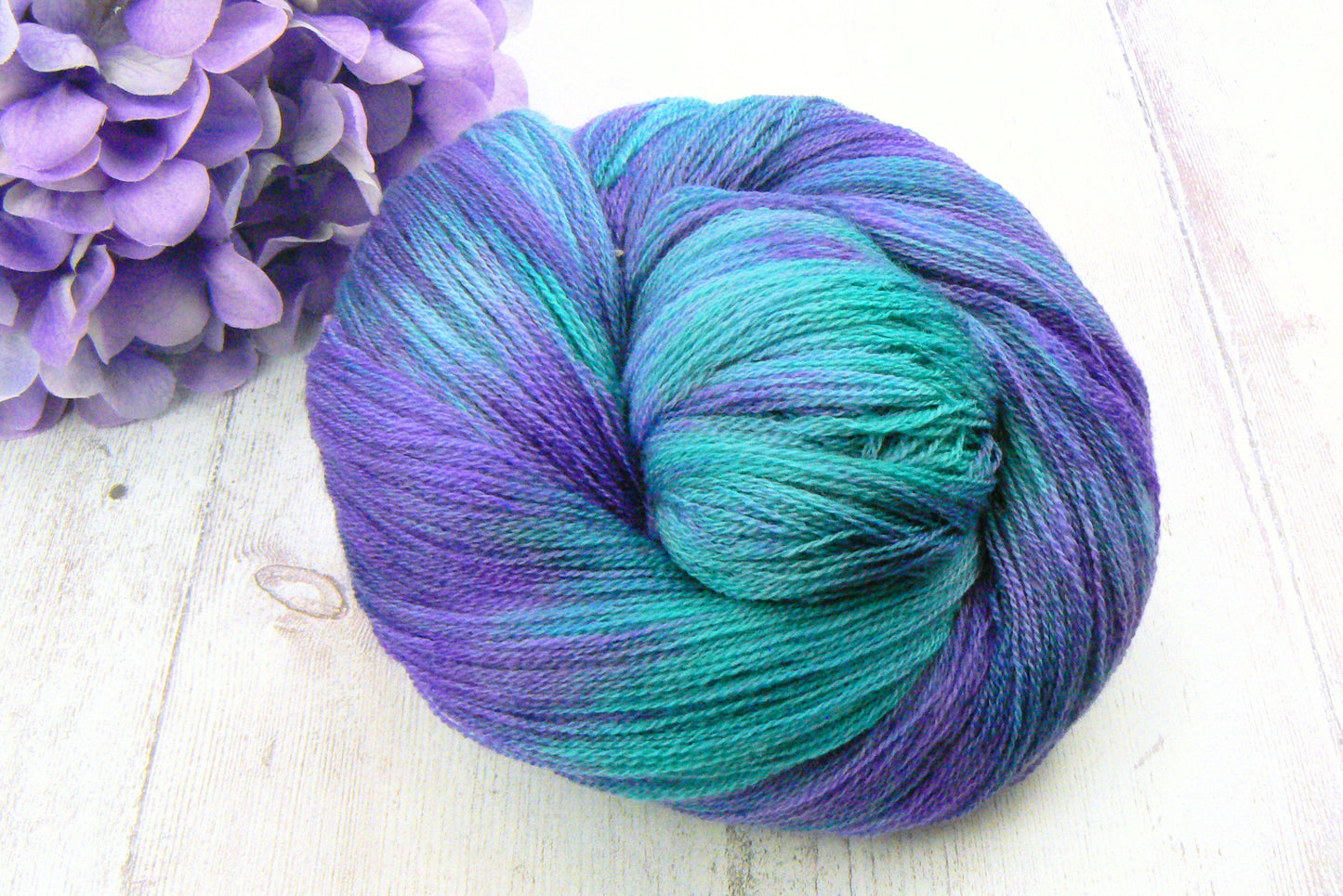 NEW COLOURWAY: Lavender in a Lull, Merino Fine Lace