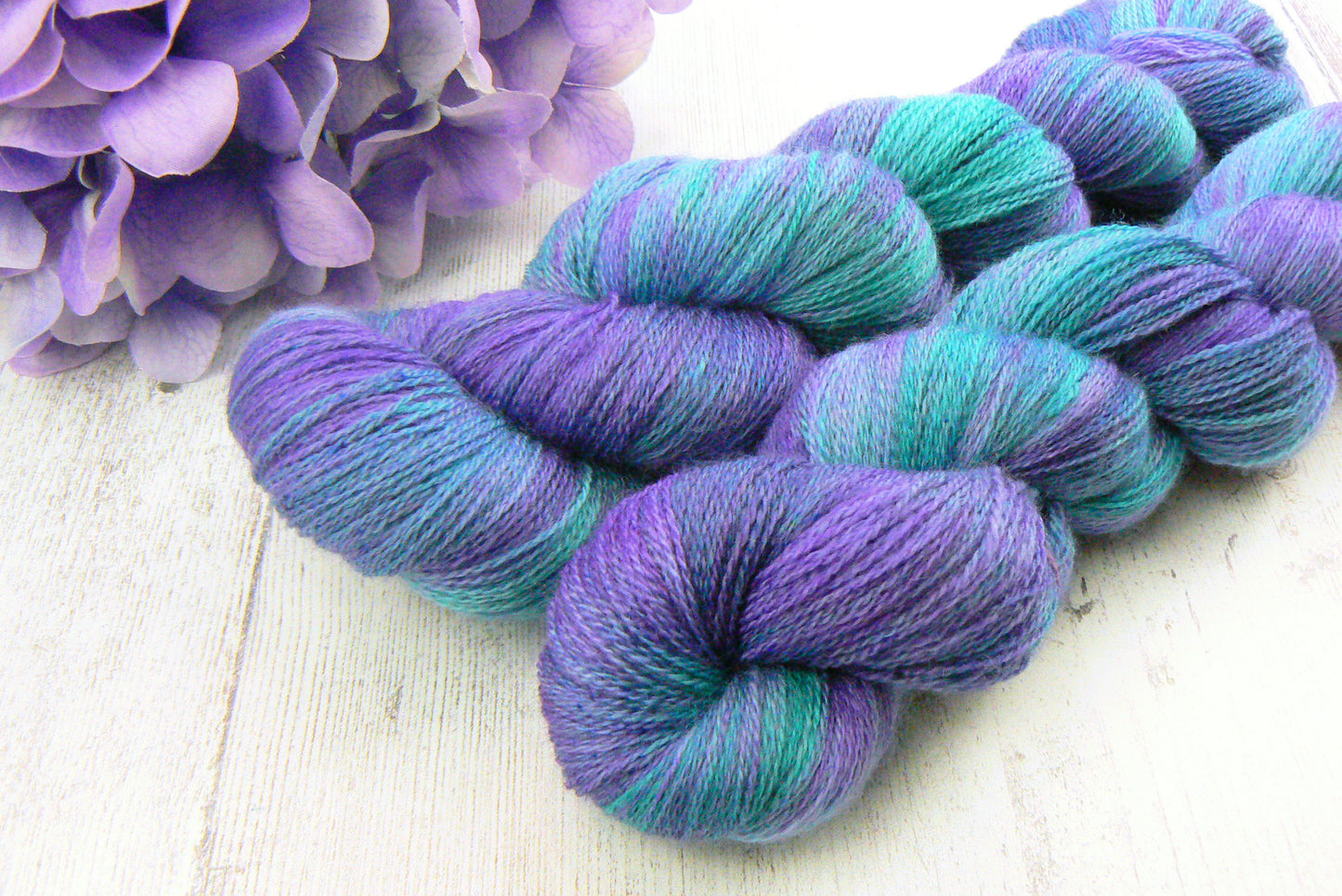 NEW COLOURWAY: Lavender in a Lull, Merino Fine Lace