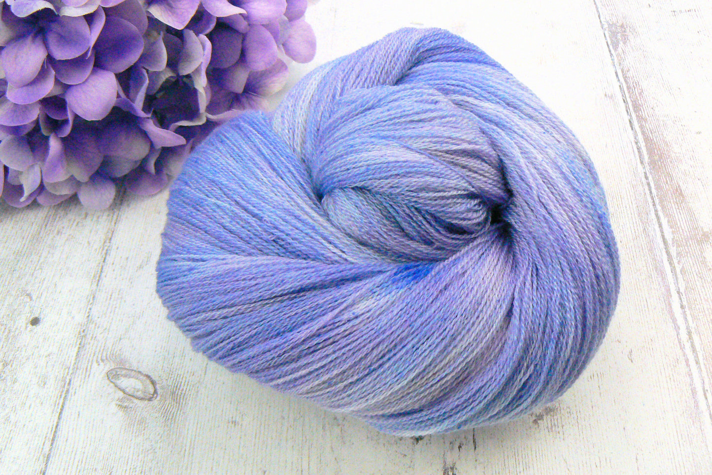 Lilac Shimmer, Merino Fine Lace