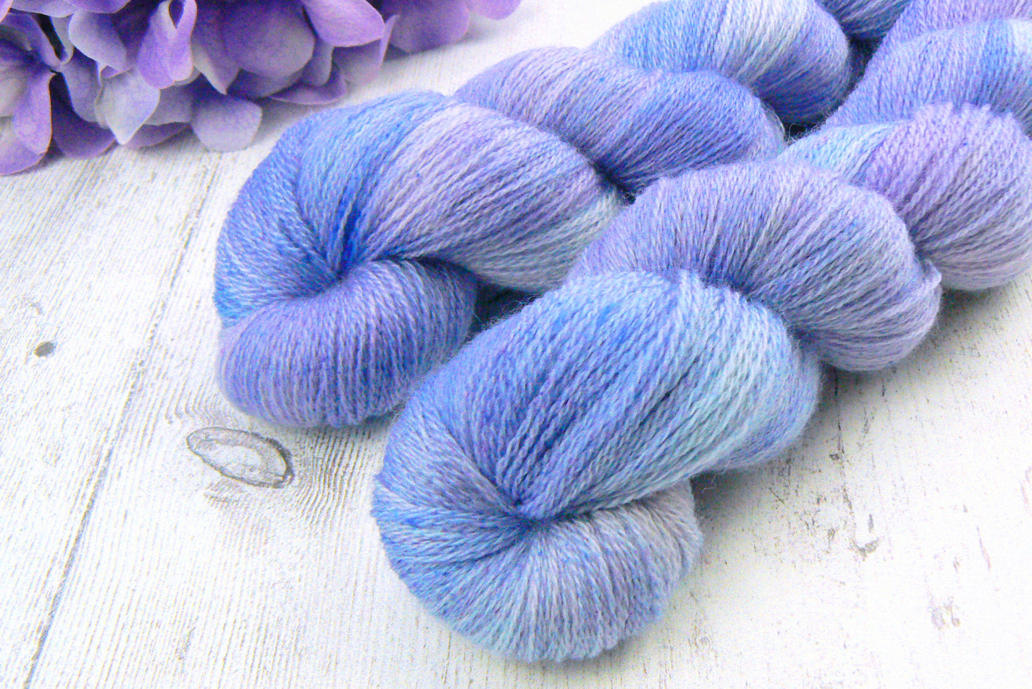 Lilac Shimmer, Merino Fine Lace