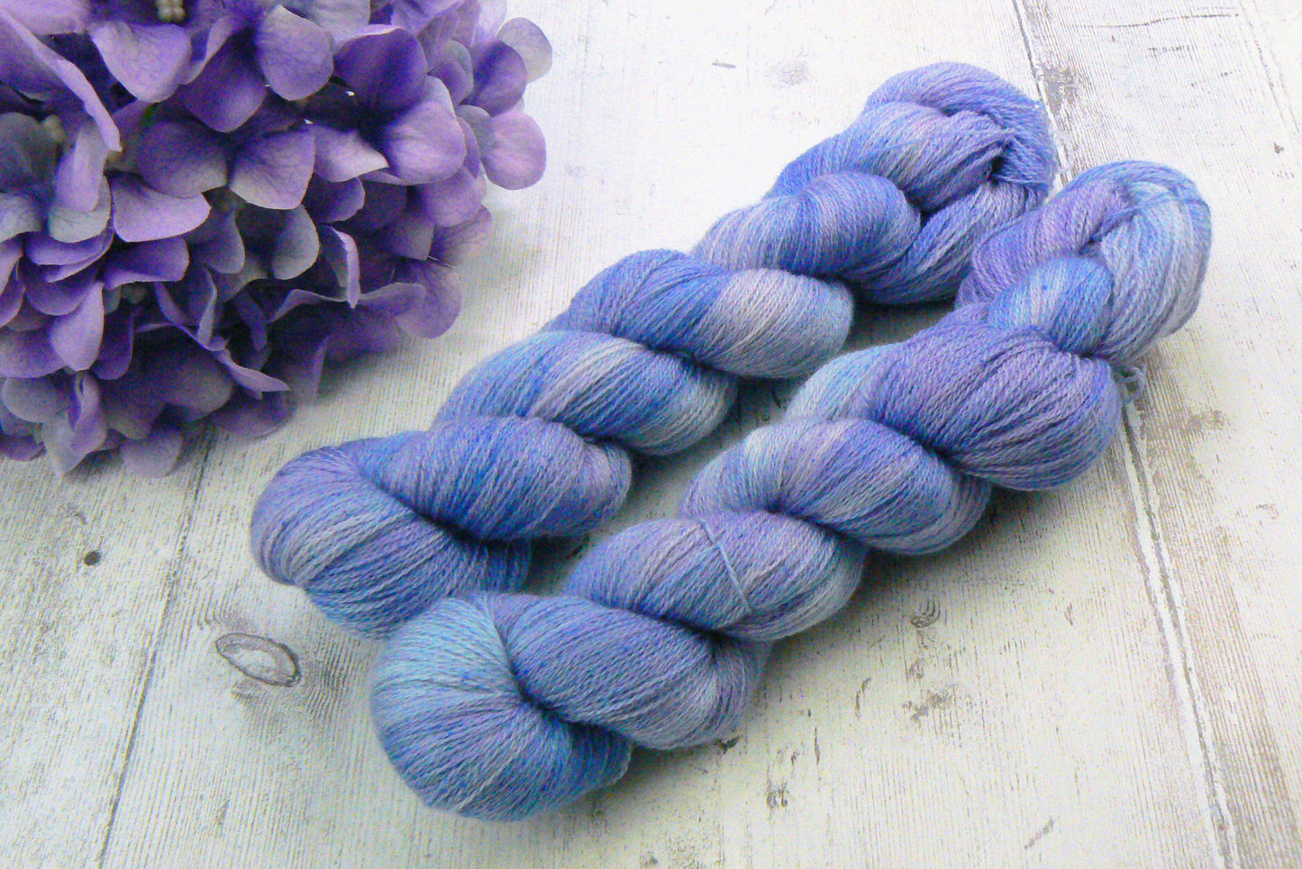 Lilac Shimmer, Merino Fine Lace