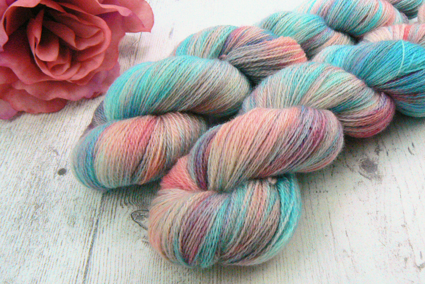 Frosted Petals, Merino Fine Lace