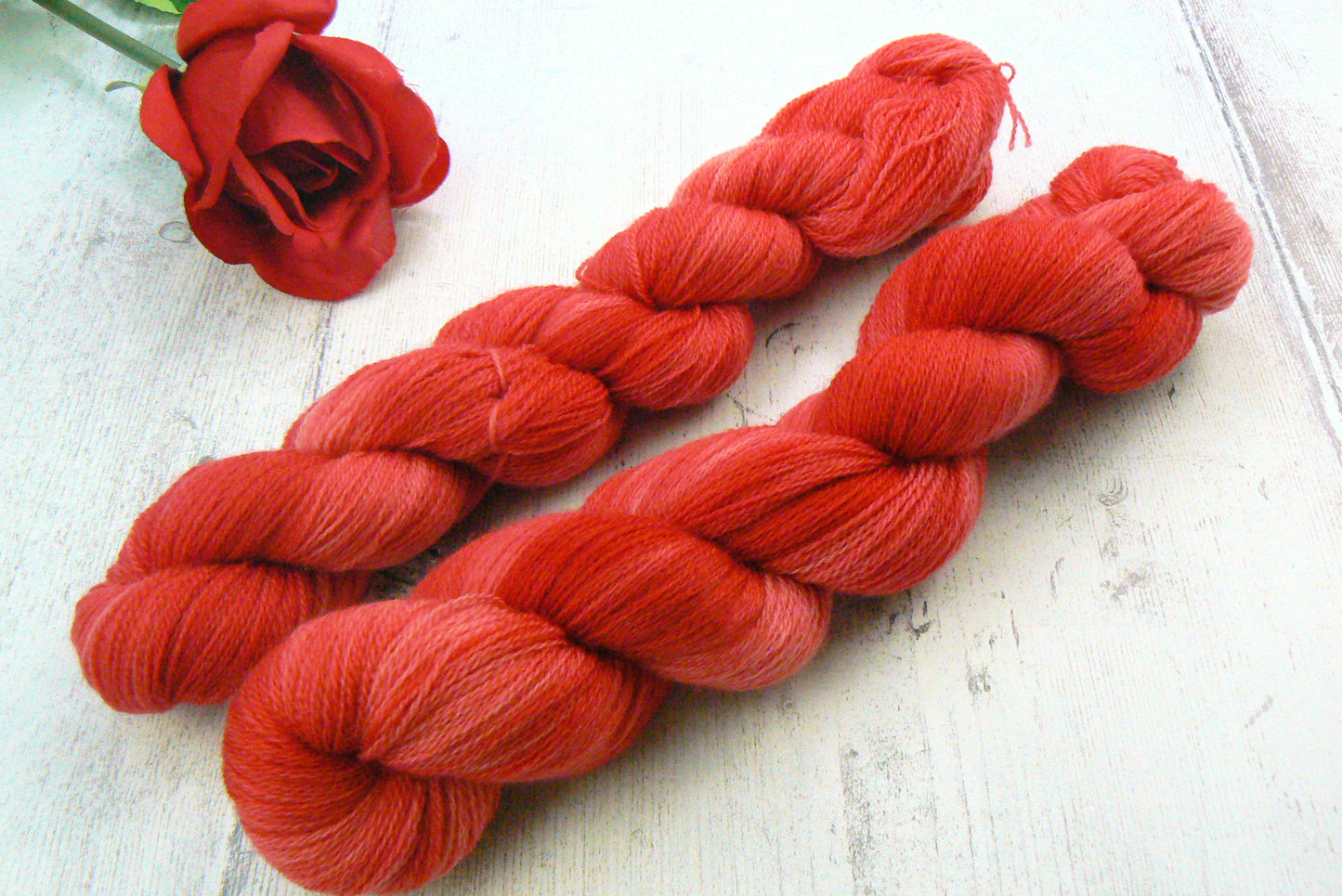 Perfectly Poppy, Merino Fine Lace