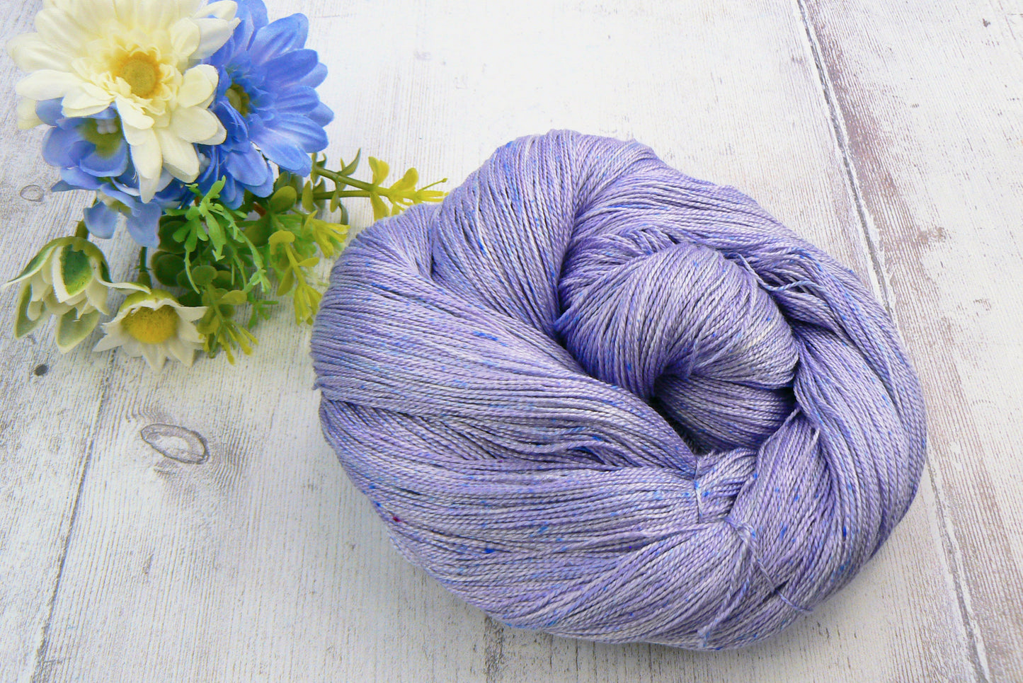Lavender Blues, Spun Silk Lace