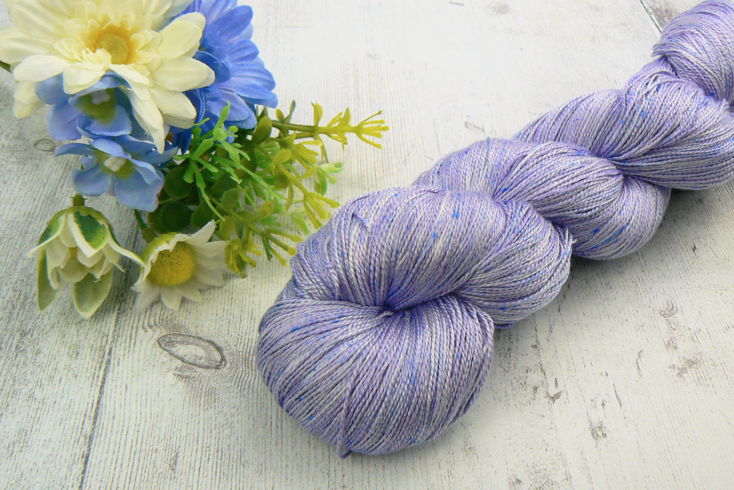 Lavender Blues, Spun Silk Lace
