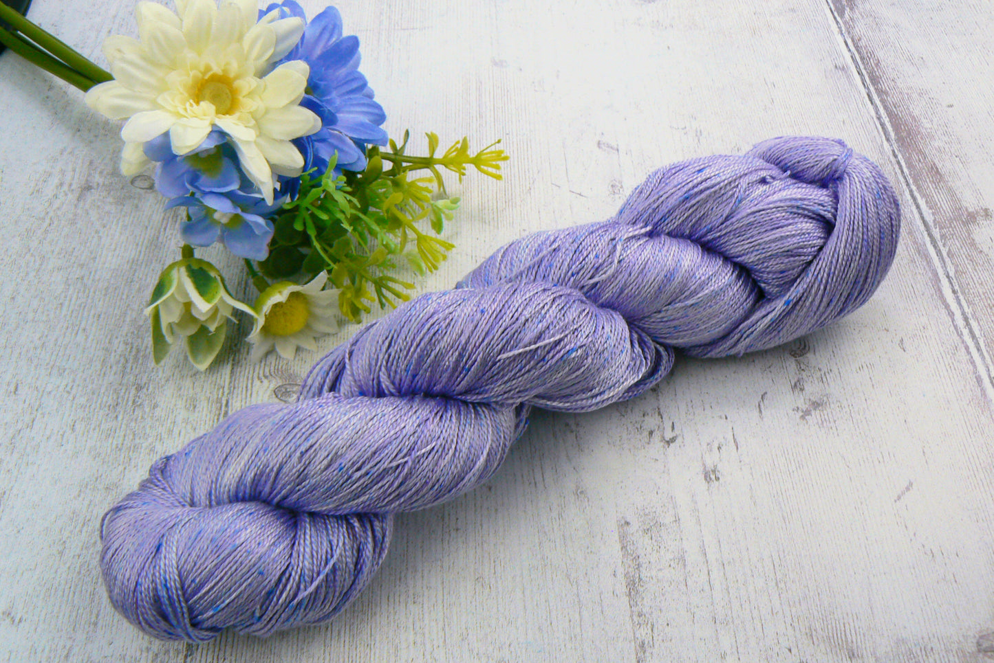 Lavender Blues, Spun Silk Lace