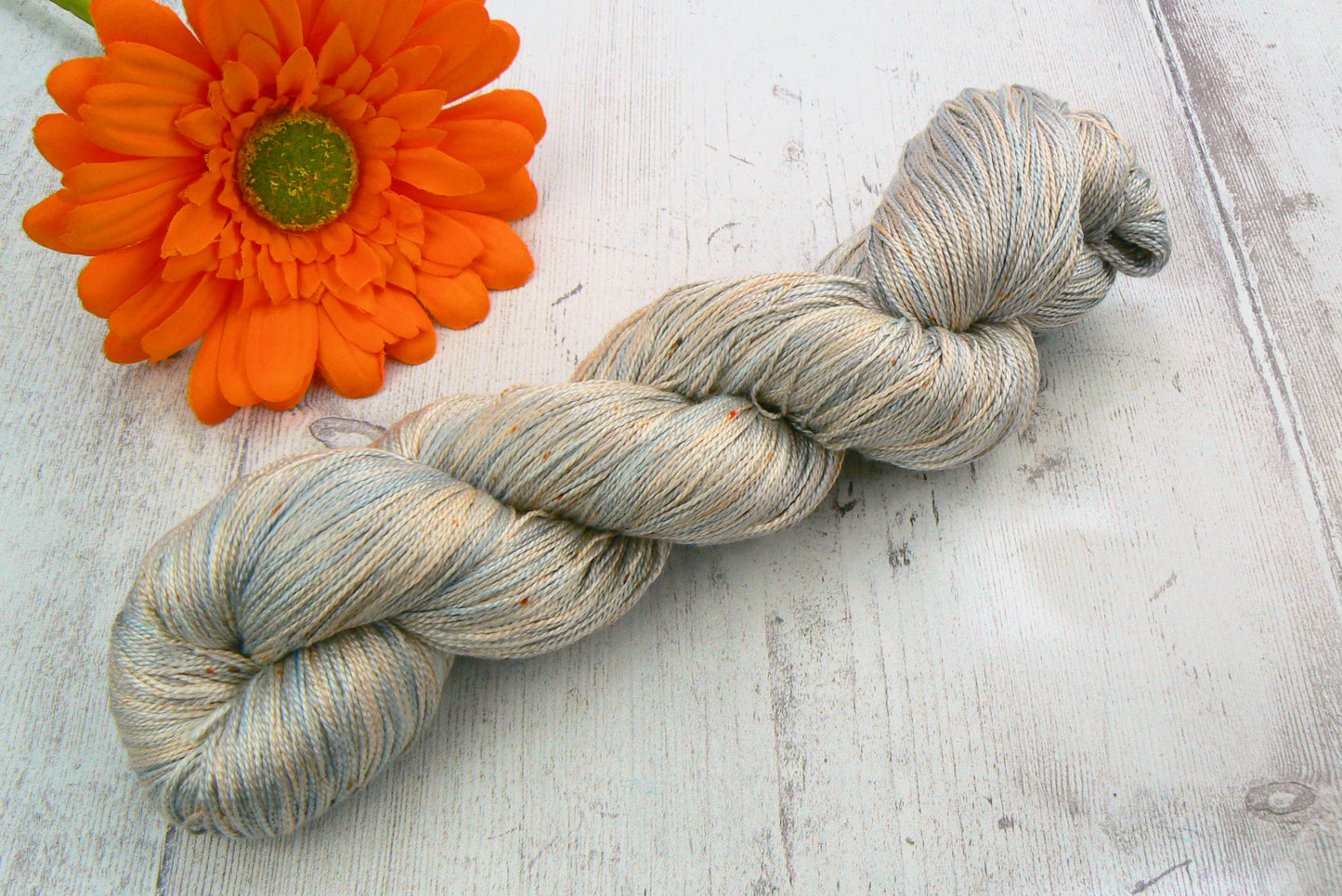 Norfolk Flint, Spun Silk Lace