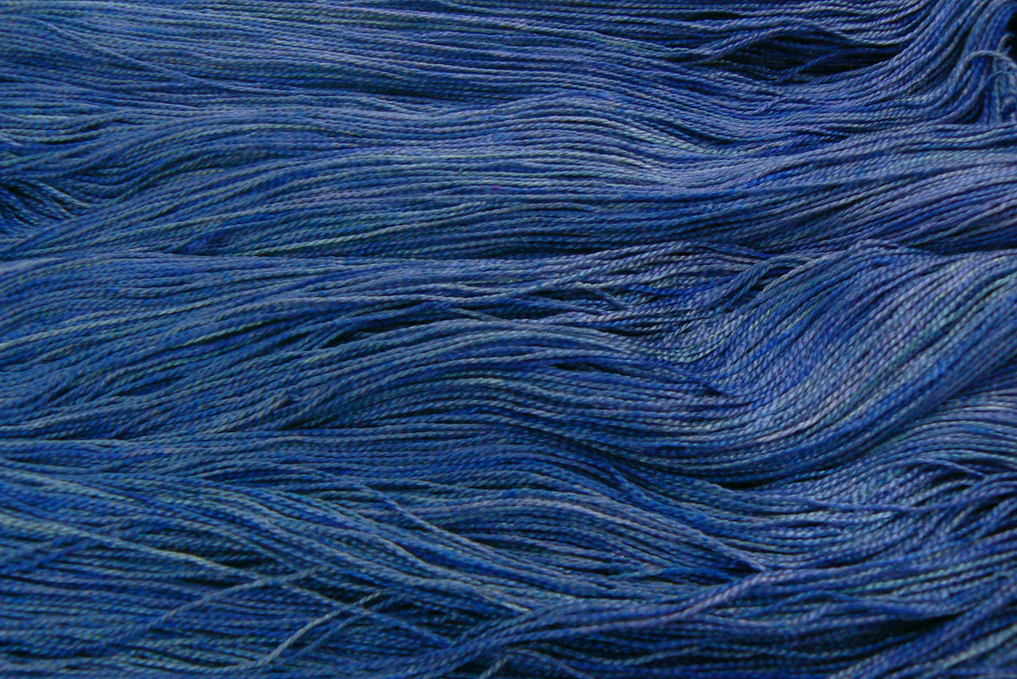 NEW COLOURWAY: Deep Blue Sea, Spun Silk Lace