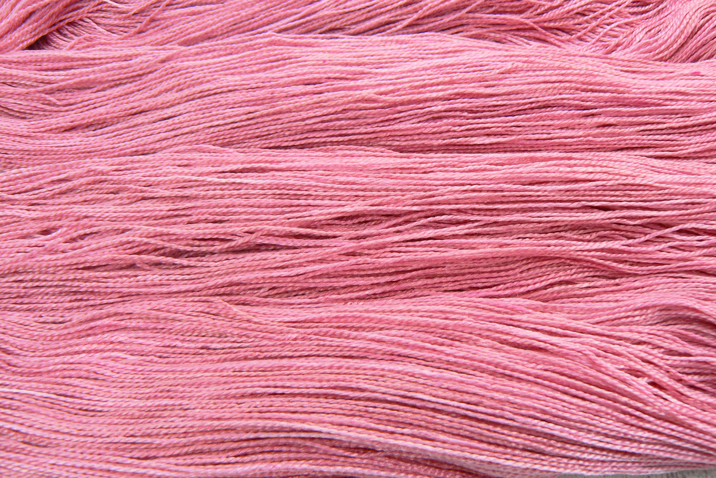 Pink Carnation, Spun Silk Lace
