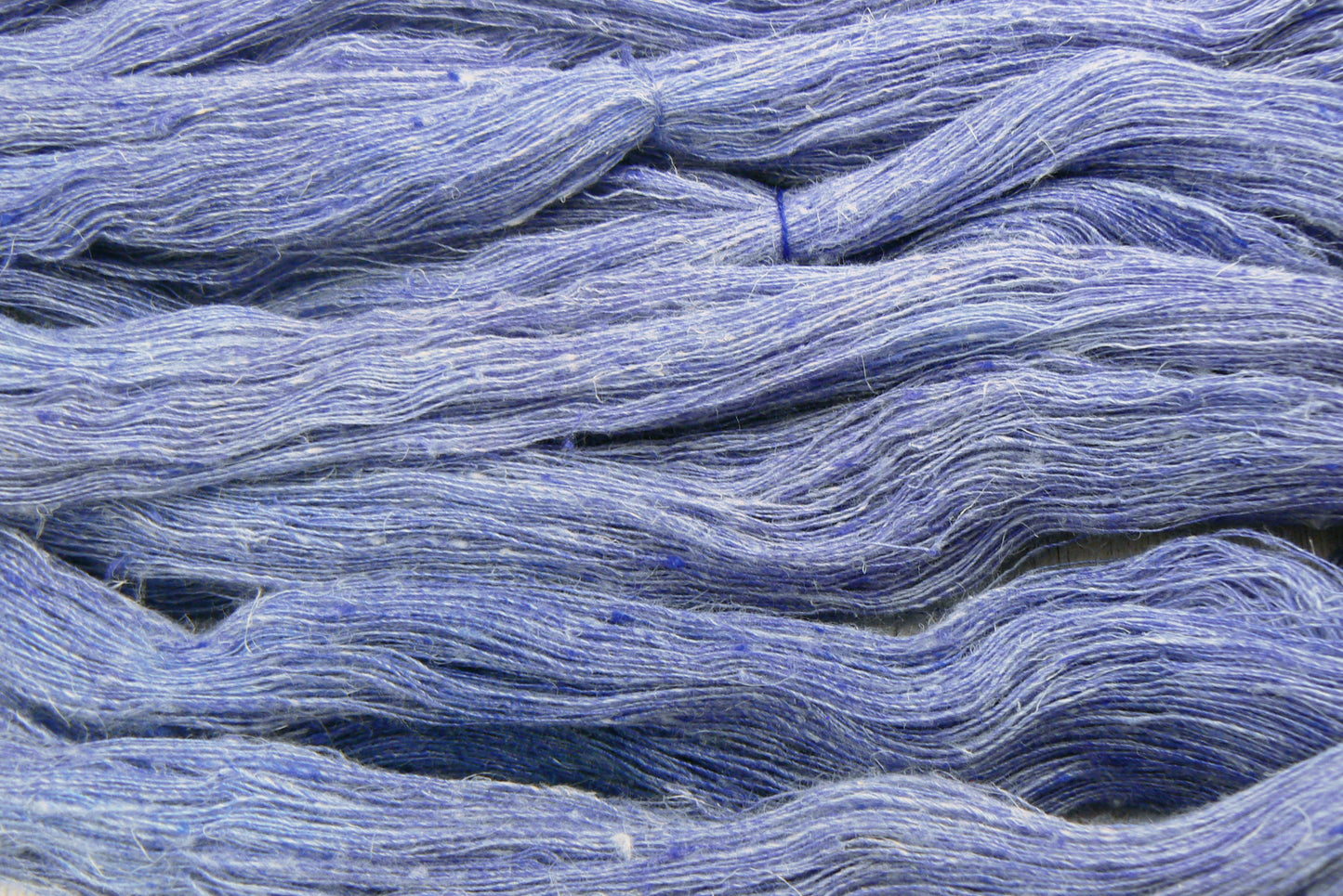 Sapphire Blues, Linen Viscose Silk Cobweb Lace
