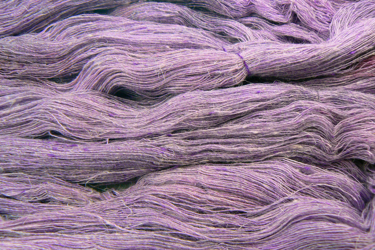Purple Starlight, Linen Viscose Silk Cobweb Lace