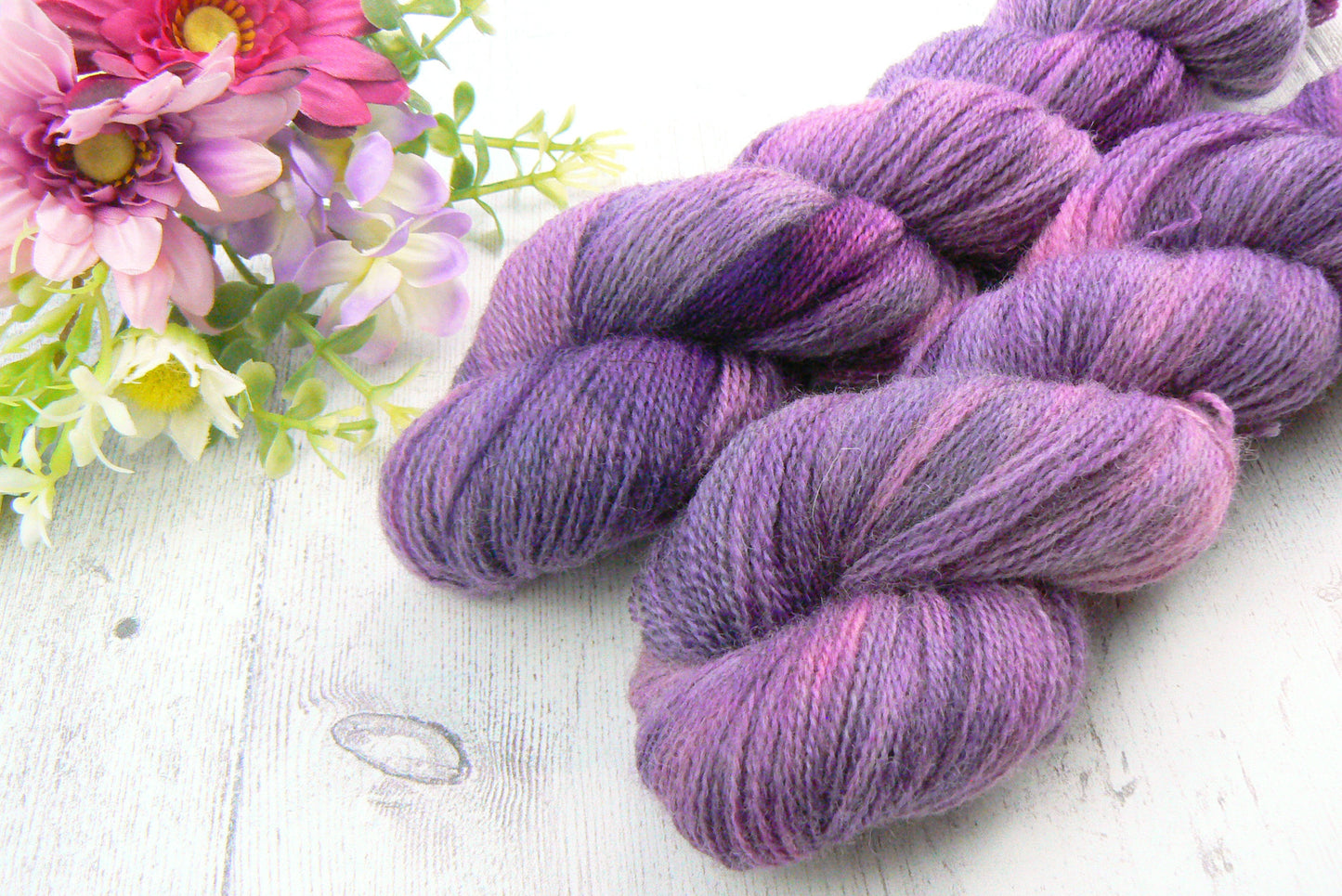 Morticia's Rose Garden, Falklands Cormo Wool Lace