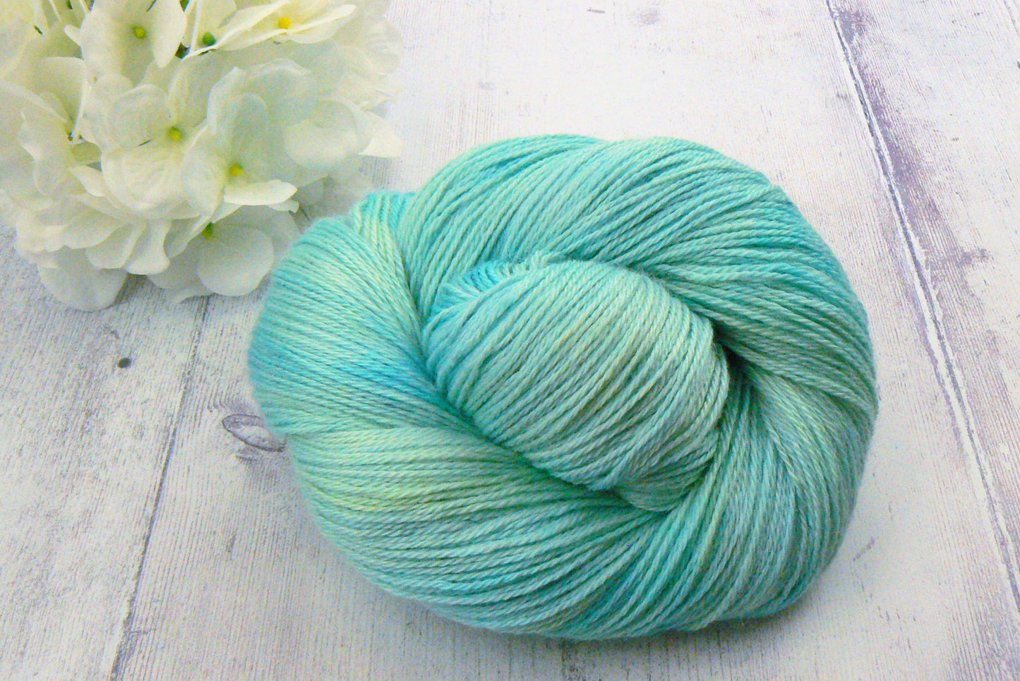 Pale Aqua, Baby Alpaca Silk 4-ply