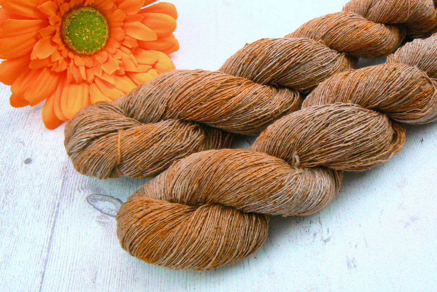 NEW COLOURWAY: Sweet Gingerbread, Rough Silk Lace