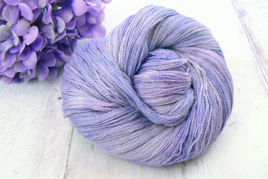 Perfectly Periwinkle, Baby Alpaca Silk Cashmere Lace